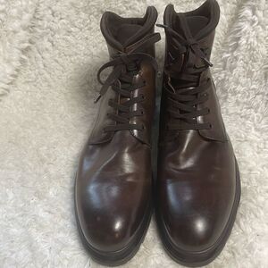 Kenneth Cole New York Men's Brown Leather lace up Boots SZ13